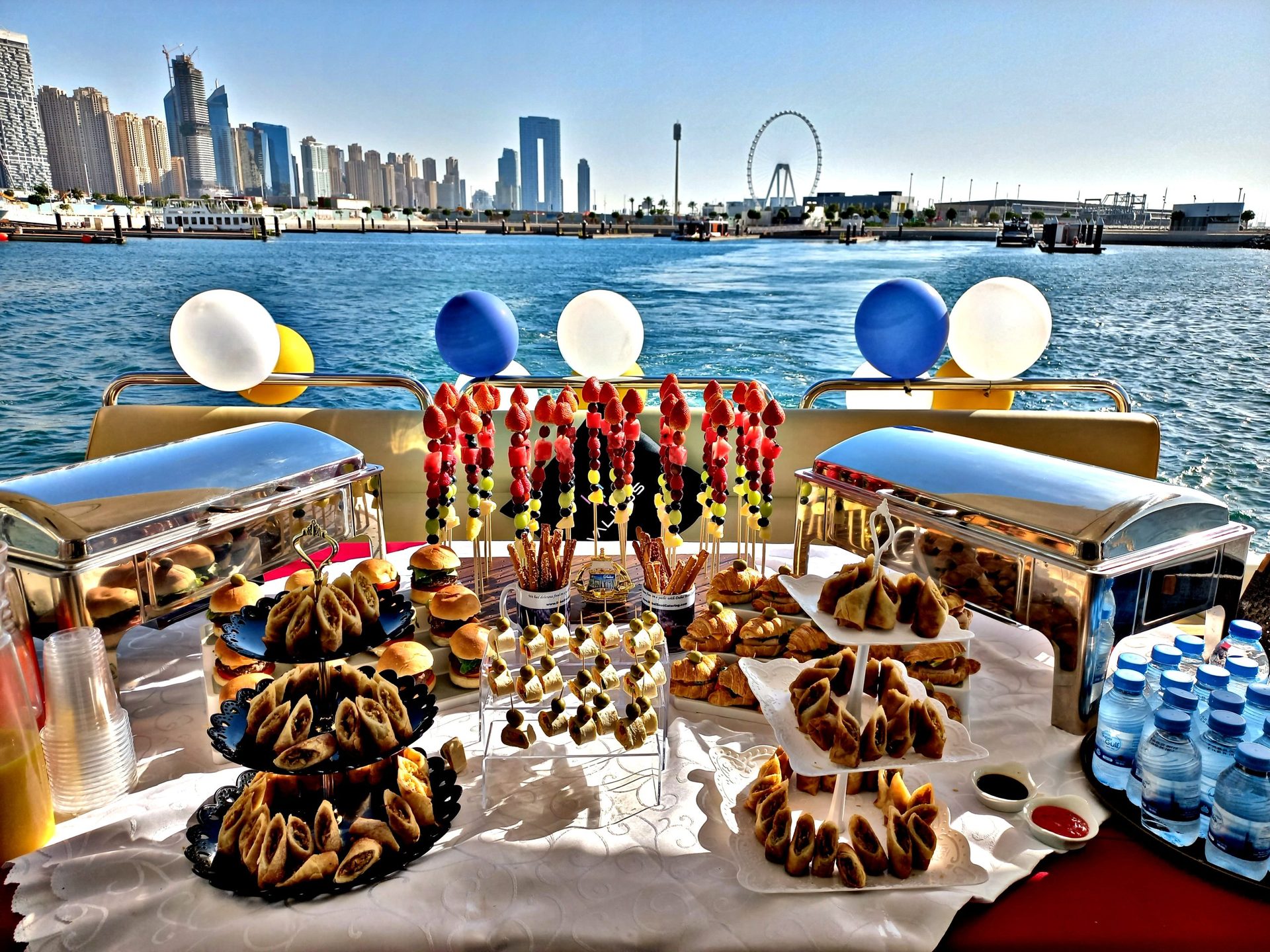 Catering: The Heart of the Event — Planning the Perfect Corporate Yacht Party in Dubai: A Guide to Team Success