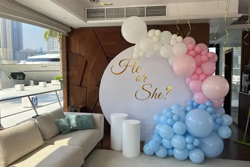 Why a Yacht Is the Best Place for a Gender Reveal Party in Dubai